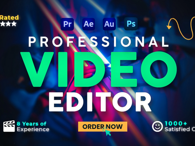Our agency will do professional video editing within 24 hours